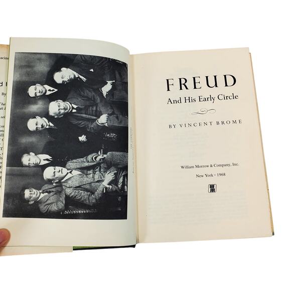 Vtg Freud And His Early Circle by Vincent Brome William Morrow 1968 HC - Picture 7 of 16